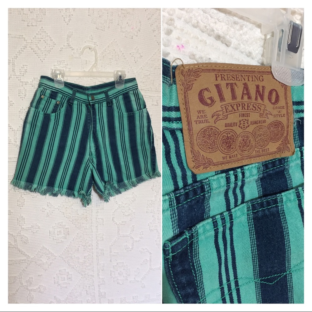 Vintage 90’s Gitano Cut Off High Waist Shorts